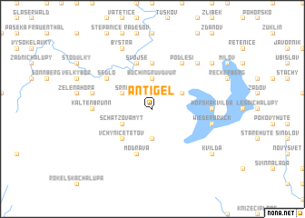 map of Antigel