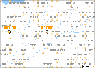 map of Antigo