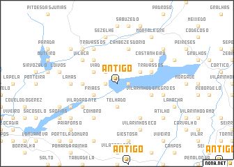 map of Antigo