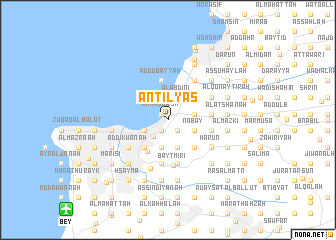 map of Anţilyās