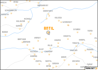 map of Antil\