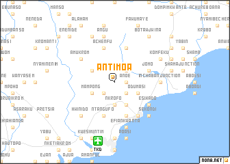 map of Antimoa