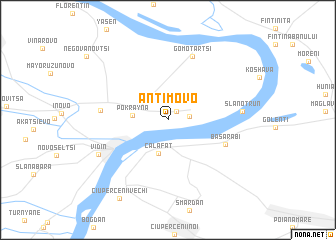 map of Antimovo