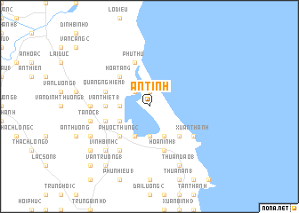 map of An Tịnh