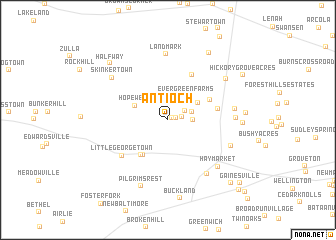 map of Antioch