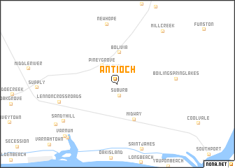 map of Antioch