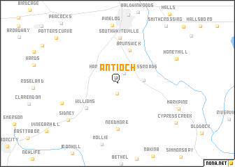 map of Antioch