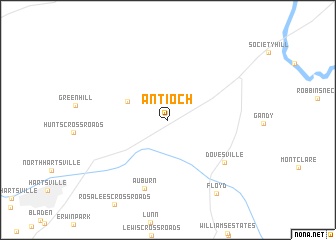 map of Antioch