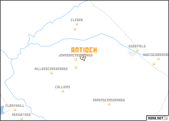 map of Antioch