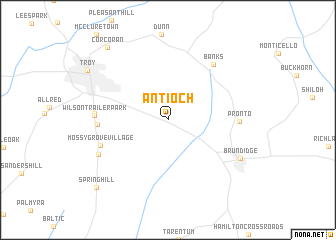 map of Antioch