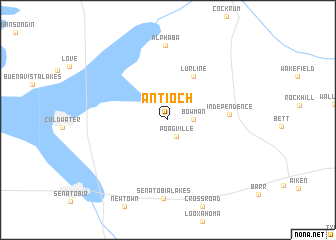 map of Antioch