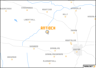 map of Antioch