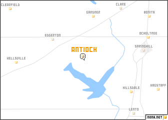 map of Antioch