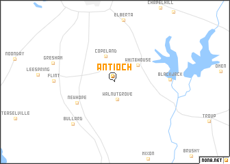 map of Antioch