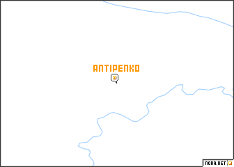 map of Antipenko