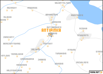 map of Antipinka