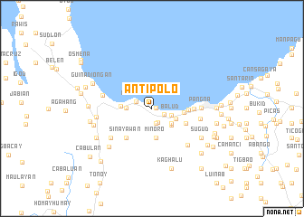 map of Antipolo