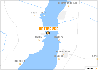 map of Antipovka