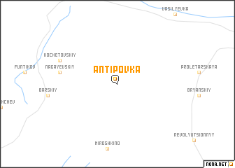 map of Antipovka