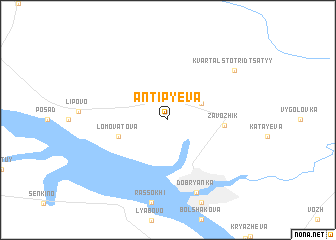 map of Antip\