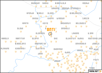 map of Anti
