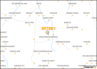 map of Antoby