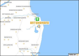 map of Antohamaro