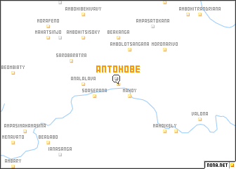 map of Antohobe