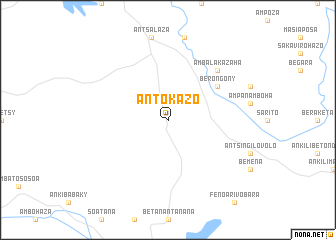 map of Antokazo