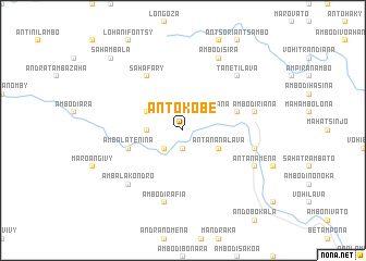 map of Antokobe