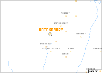 map of Antokobory