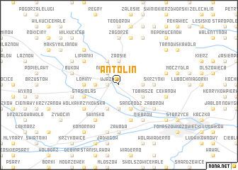 map of Antolin