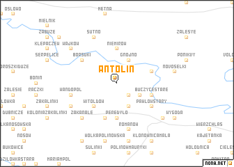 map of Antolin