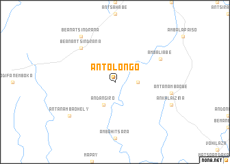 map of Antolongo