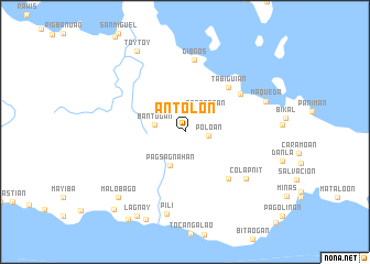 map of Antolon