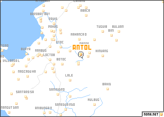 map of Antol