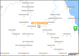 map of Antombana