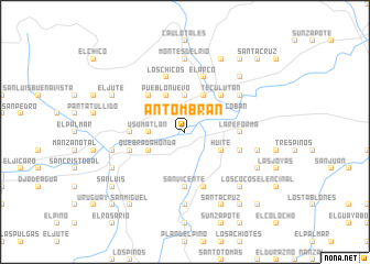 map of Antombrán