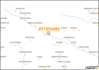 map of Antondabe