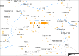 map of Antonenkov