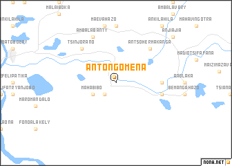 map of Antongomena