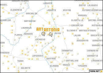 map of Antonia