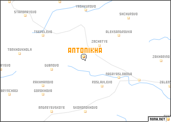 map of Antonikha