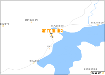 map of Antonikha