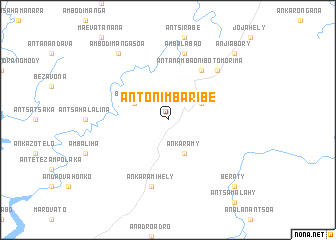 map of Antonimbaribe