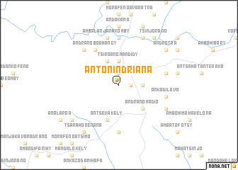 map of Antonindriana