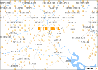 map of Antonio Bal