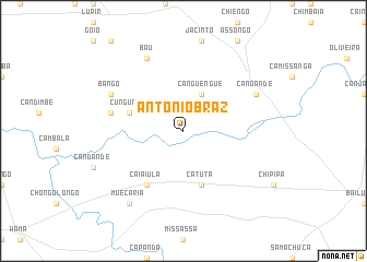 map of António Braz