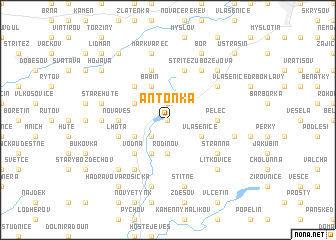 map of Antonka