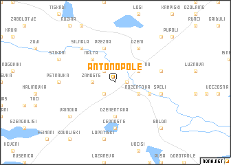 map of Antonopole